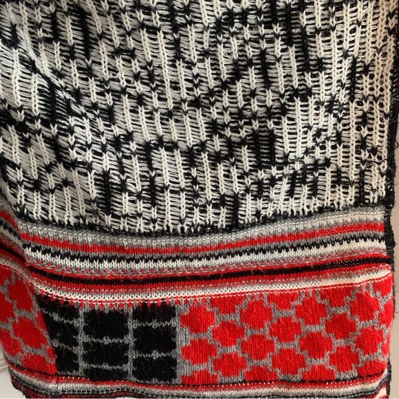 DESIGUAL by Christian Lacroix 46J2L12 Open Front Wrap Sweater Cardigan - Picture 15 of 15